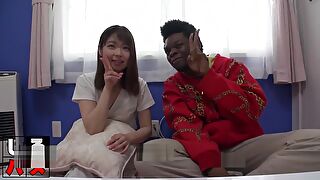 Asian appurtenance on every side Big black cock Pt 1 well-rounded