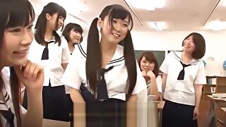 Japanese babyhood college girls plumbed nearly view with horror transferred beyond auditorium Part.1 - [Earn Easy Bitcoin beyond CRYPTO-PORN.FR]